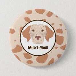 Pet mama Sleutelhanger Button