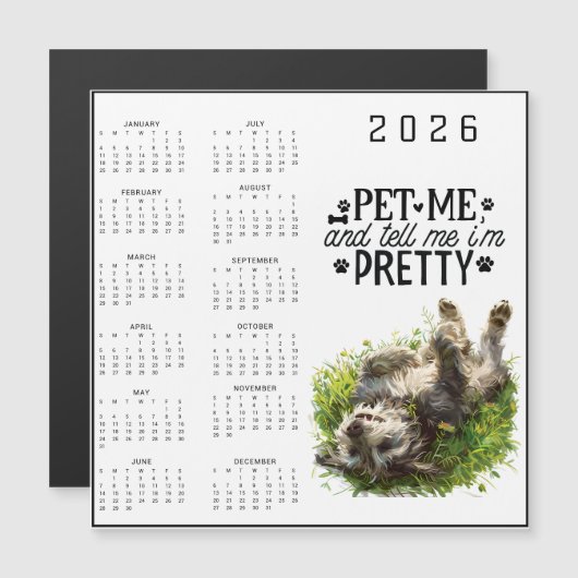 Pet Me and Tell Me I'm Pretty Dog (Voorkant / Achterkant)