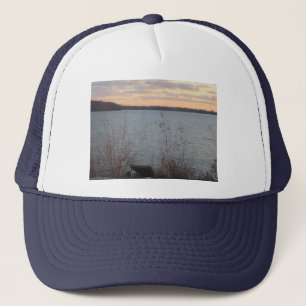 Pet meer Shore Sunset