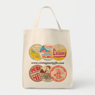 Pet melkfles Organic Grocery Tas