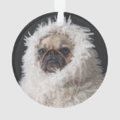 Pet Memorial 2 Foto voor altijd in ons hart Ornament (achterkant)