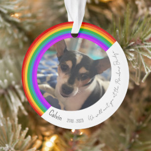 PET Memorial Acryl Ornament