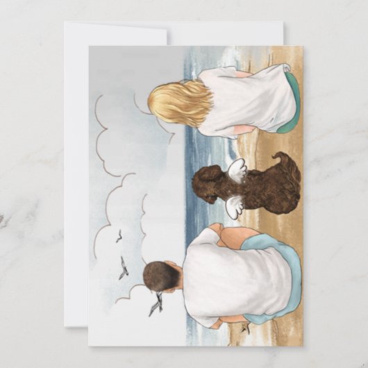 Pet Memorial Card - Aangepast Aankondiging (Voorkant)