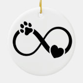 Pet Memorial Ceramic Ornament (Achterkant)