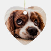 Pet Memorial | Creëer Uw eigen foto Keramisch Ornament (Achterkant)