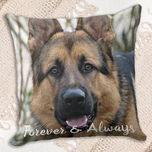 Pet Memorial Custom Dog Photo Pet Loss Kussen