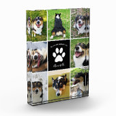 Pet Memorial Custom Hond Collage Fotoblokken (Links)