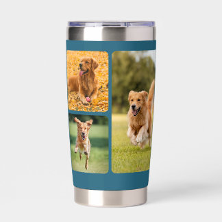 Pet Memorial Custom Photo Keepsake Geïsoleerde Drinkbeker