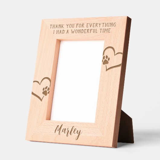 Pet Memorial Dank u Gegraveerde Lijstjes (Links)