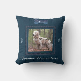 Pet Memorial - Elegant Perfect Memories Kussen