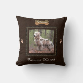 Pet Memorial - Elegant Perfect Memories Kussen