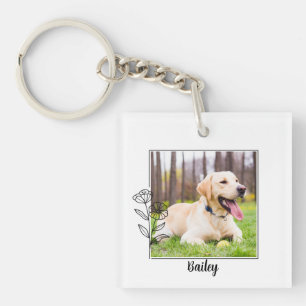 Pet Memorial Favor Loss of Dog of Cat Sleutelhanger