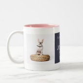 Pet Memorial Favorite Hallo Keepomwille Photo Coll Tweekleurige Koffiemok (Links)