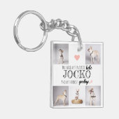 Pet Memorial Favorite Hallo Quote Keepomwille Sleutelhanger (Voorkant Links)