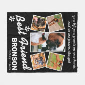 Pet Memorial Fleece Deken (Voorkant (Horizontaal))