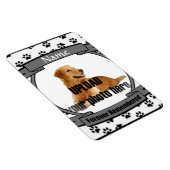 Pet Memorial -Forever herdacht Magneet (Rechterzijde)