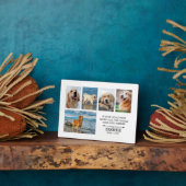 Pet Memorial Foto Collage Persoonlijk Fotoplaat (Zijkant)