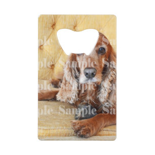 Pet memorial foto PERSONALIZE Creditkaart Flessenopener