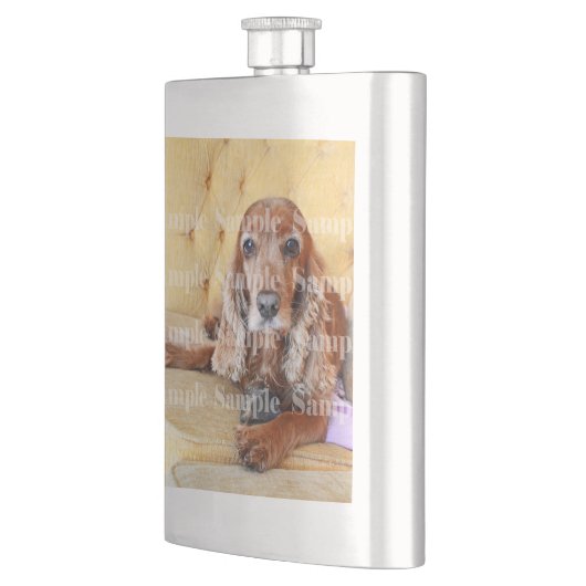 Pet memorial foto PERSONALIZE Flacon (Links)