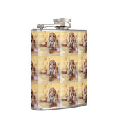 Pet memorial foto PERSONALIZE Heupfles (Rechts)