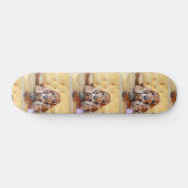 Pet memorial foto PERSONALIZE Persoonlijk Skateboard (Horizontaal)