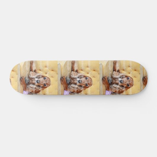 Pet memorial foto PERSONALIZE Persoonlijk Skateboard (Horizontaal)