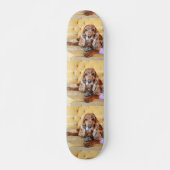 Pet memorial foto PERSONALIZE Persoonlijk Skateboard (Voorkant)