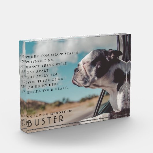 Pet Memorial Foto Poem (Links)