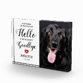 Pet Memorial | Geheugenpagina's behouden Fotoblokken (Rechts)