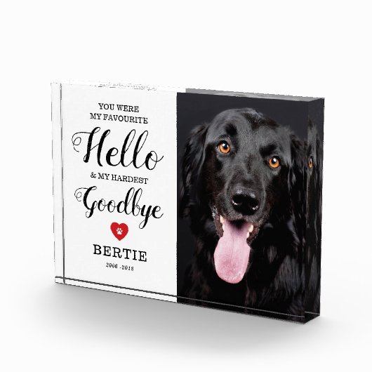 Pet Memorial | Geheugenpagina's behouden Fotoblokken (Rechts)