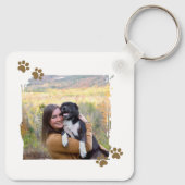 Pet Memorial – gepersonaliseerde Pet Loss Gift Sleutelhanger (Achterkant)