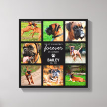 Pet Memorial Gift | 8 Foto van Loving Memory
