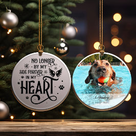 Pet Memorial Gift Gepersonaliseerde Hond Memorial Keramisch Ornament
