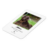 Pet Memorial Gift | In het liefdevol geheugen Magneet (Linkerzijde)