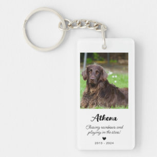 Pet Memorial Gift   In het liefdevol geheugen Sleutelhanger