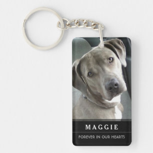 Pet Memorial God zag haar het krijgen van gespanne Sleutelhanger