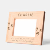 Pet Memorial Hardest Goodbye Gegraveerde Lijstjes (Links)