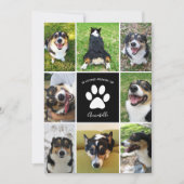 Pet Memorial Hondenfoto in Loving Memory Kaart (Voorkant)