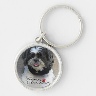 Pet Memorial - Kat of Dog FOREVER in onze HOORZITT Sleutelhanger