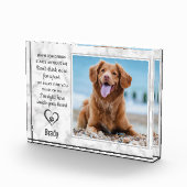 Pet Memorial Keepomwille Dog Fotoblokken (Rechts)