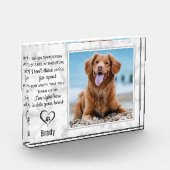 Pet Memorial Keepomwille Dog Fotoblokken (Links)
