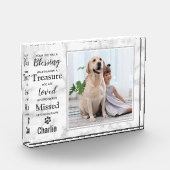 Pet Memorial Keepomwille Dog Fotoblokken (Links)