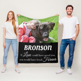 Pet Memorial Keepomwille Memory Fleece Deken