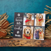 Pet Memorial Keepomwille Specialized Photo Collage Fotoplaat (Zijkant)