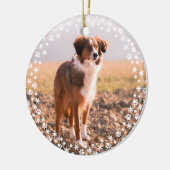 Pet Memorial Kerstfeestdag Ornament (Links)