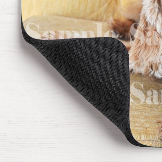 Pet memorial memory / PERSONALIZE foto Muismat (Hoek)