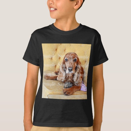 Pet memorial memory / PERSONALIZE foto T-shirt (Voorkant)