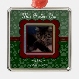  Pet Memorial Metalen Ornament