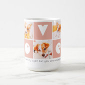 Pet Memorial Modern Herdenking Foto's Keepslag Koffiemok (Center)