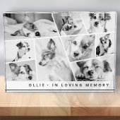 Pet Memorial Modern Simple Chic Collage Fotoblokken
